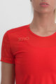 SPORTFUL Kurzarm Fahrrad-Shirt - DORO CARDIO - Rot