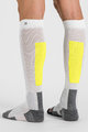 SPORTFUL Fahrradkniestrümpfe - APEX LONG - Weiß/Gelb