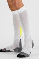 SPORTFUL Fahrradkniestrümpfe - APEX LONG - Weiß/Gelb