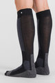 SPORTFUL Fahrradkniestrümpfe - WARM WOOL LONG - Schwarz/Grau
