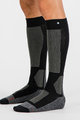 SPORTFUL Fahrradkniestrümpfe - WARM WOOL LONG - Schwarz/Grau