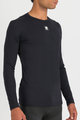 SPORTFUL Langarm Fahrrad-Shirt - MERINO LS - Schwarz