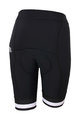 SPORTFUL Fahrradshorts ohne Träger - BODYFIT CLASSIC - Schwarz/Weiß