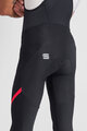 SPORTFUL Lange Fahrradhose mit Trägern - FIANDRE NO RAIN - Schwarz