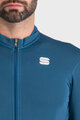 SPORTFUL Langarm Fahrradtrikot für den Winter - MONOCROM THERMAL - Blau
