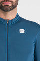 SPORTFUL Langarm Fahrradtrikot für den Winter - MONOCROM THERMAL - Blau