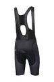 SPORTFUL Kurze Fahrradhose mit Trägern - BODYFIT PRO AIR - Schwarz