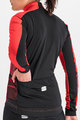 SPORTFUL Winddichte Fahrradjacke - NEO SOFTSHELL - Rot/Schwarz