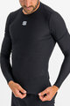 SPORTFUL Langarm Fahrrad-Shirt - BODYFIT PRO - Schwarz