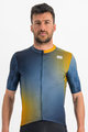 SPORTFUL Kurzarm Fahrradtrikot - ROCKET - Blau/Gelb