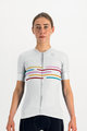 SPORTFUL Kurzarm Fahrradtrikot - VELODROME - Weiß