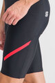 SPORTFUL Kurze Fahrradhose mit Trägern - FIANDRE PRO LIGHT - Schwarz