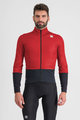 SPORTFUL Winddichte Fahrradjacke - TOTAL COMFORT - Rot/Schwarz