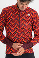 SPORTFUL Fahrrad-Thermojacke - PIXEL - Rot/Braun