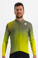 SPORTFUL Langarm Fahrradtrikot für den Winter - ROCKET THERMAL - Grün