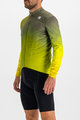 SPORTFUL Langarm Fahrradtrikot für den Winter - ROCKET THERMAL - Grün