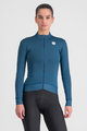 SPORTFUL Langarm Fahrradtrikot für den Winter - MONOCROM THERMAL - Blau