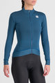 SPORTFUL Langarm Fahrradtrikot für den Winter - MONOCROM THERMAL - Blau