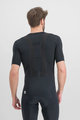 SPORTFUL Kurzarm Fahrrad-Shirt - MIDWEIGHT LAYER - Schwarz