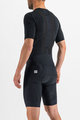 SPORTFUL Kurzarm Fahrrad-Shirt - MIDWEIGHT LAYER - Schwarz