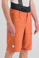 SPORTFUL Fahrradshorts ohne Träger - CLIFF GIARA - Orange