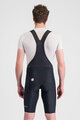 SPORTFUL Kurze Fahrradhose mit Trägern - BODYFIT CLASSIC - Schwarz