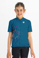 SPORTFUL Kurzarm Fahrradtrikot - CHECKMATE - Blau
