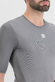 SPORTFUL Kurzarm Fahrrad-Shirt - FIANDRE THERMAL - Grau