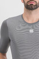 SPORTFUL Kurzarm Fahrrad-Shirt - FIANDRE THERMAL - Grau