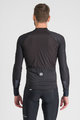 SPORTFUL Langarm Fahrradtrikot für den Winter - BODYFIT PRO - Schwarz/Braun