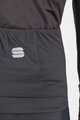 SPORTFUL Langarm Fahrradtrikot für den Winter - BODYFIT PRO - Schwarz/Braun