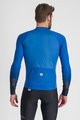 SPORTFUL Langarm Fahrradtrikot für den Winter - BODYFIT PRO - Blau