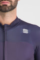 SPORTFUL Langarm Fahrradtrikot für den Winter - BODYFIT PRO - Blau