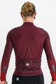 SPORTFUL Langarm Fahrradtrikot für den Winter - BODYFIT PRO - bordeaux