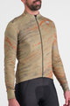 SPORTFUL Langarm Fahrradtrikot für den Winter - CLIFF SUPERGIARA THERMAL - Beige