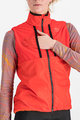 SPORTFUL Fahrradweste - GIARA LAYER - Rot