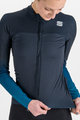 SPORTFUL Langarm Fahrradtrikot für den Winter - BODYFIT PRO THERMAL - Blau