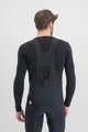 SPORTFUL Langarm Fahrrad-Shirt - MERINO LS - Schwarz