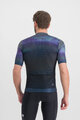 SPORTFUL Kurzarm Fahrradtrikot - FLOW SUPERGIARA - Blau/Schwarz