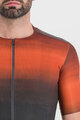 SPORTFUL Kurzarm Fahrradtrikot - FLOW SUPERGIARA - Orange/Grau