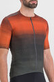 SPORTFUL Kurzarm Fahrradtrikot - FLOW SUPERGIARA - Orange/Grau