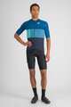 SPORTFUL Kurzarm Fahrradtrikot - SNAP - Blau