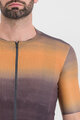 SPORTFUL Kurzarm Fahrradtrikot - SKY RIDER SUPERGIARA - Braun/Orange