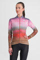 SPORTFUL Langarm Fahrradtrikot für den Winter - FLOW SUPERGIARA THERMAL - Rosa/Braun