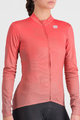 SPORTFUL Langarm Fahrradtrikot für den Winter - ROCKET THERMAL - Rosa