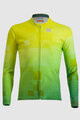 SPORTFUL Langarm Fahrradtrikot für den Winter - KID THERMAL - Gelb/Grün
