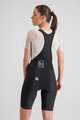 SPORTFUL Kurze Fahrradhose mit Trägern - SRK W - Schwarz