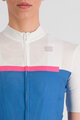 SPORTFUL Kurzarm Fahrradtrikot - PISTA W - Blau/Weiß