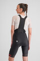 SPORTFUL Kurze Fahrradhose mit Trägern - FIANDRE W - Schwarz