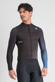 SPORTFUL Langarm Fahrradtrikot für den Winter - BODYFIT PRO THERMAL - Schwarz